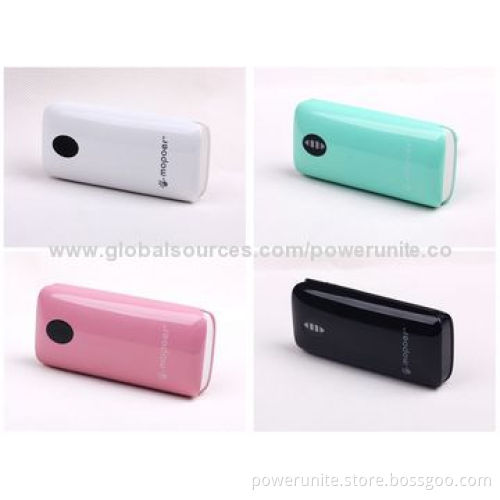Dual-USB Output Portable Power Station for iPhone, with 5,200mAh Capacity
